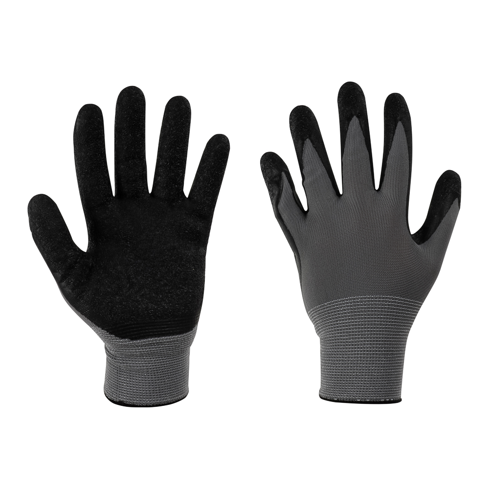 INBLOOM Перчатки с морщинистым латексным полуобливом р.10, 25см, полиэстер, 55г - #2