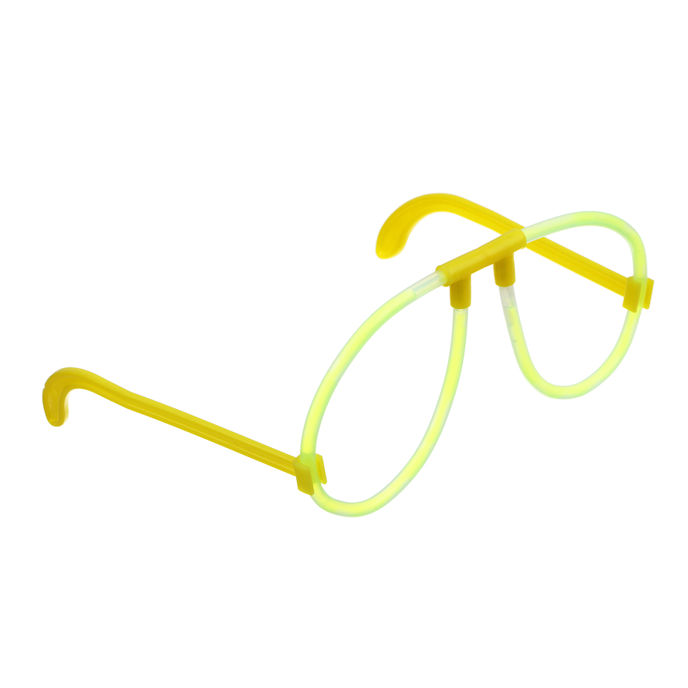 Неоновые очки, ширина очков 15см, пластик, 4 цвета - #4