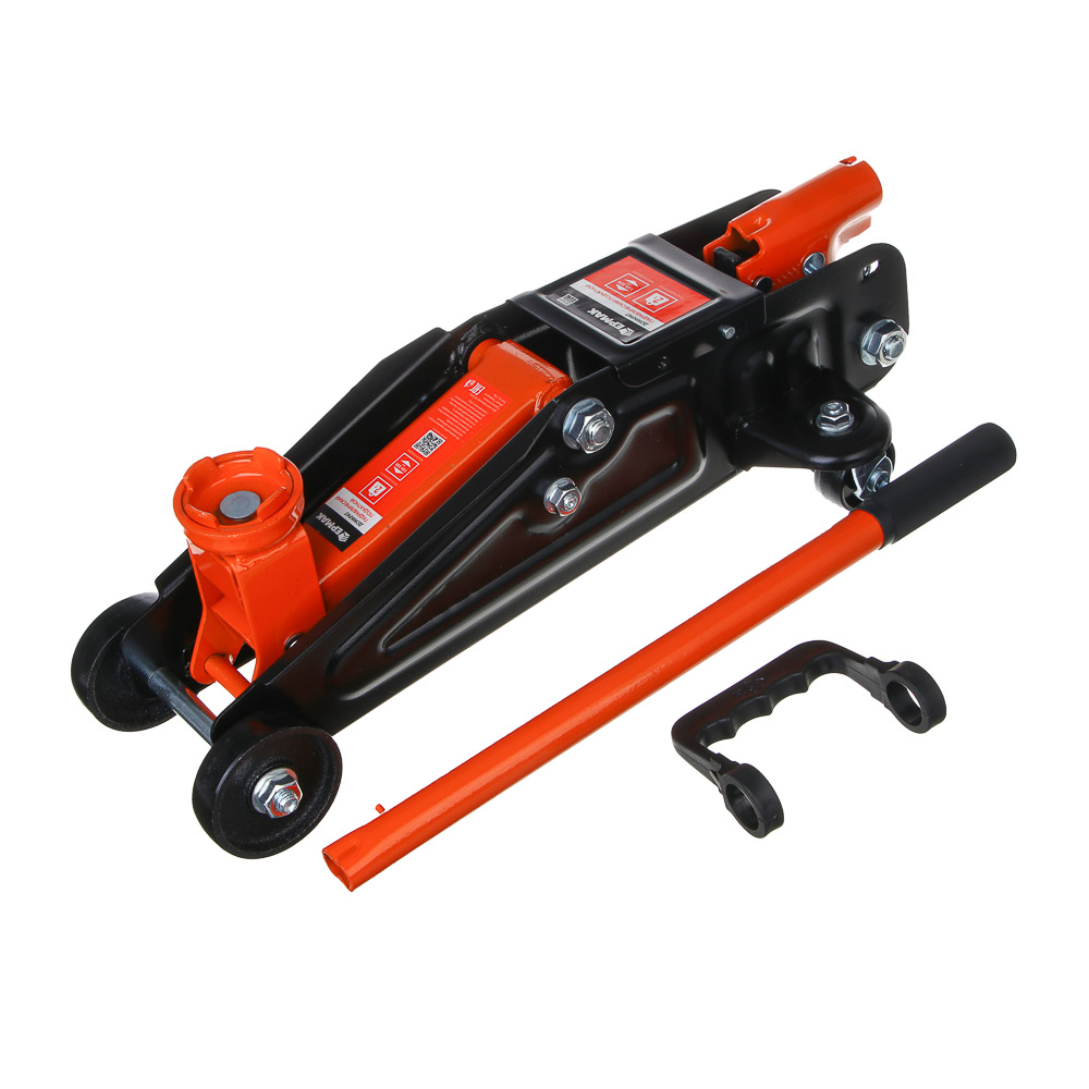 ЕРМАК Домкрат подкатной гидравлический 2т в кейсе, 135-320 мм - #2