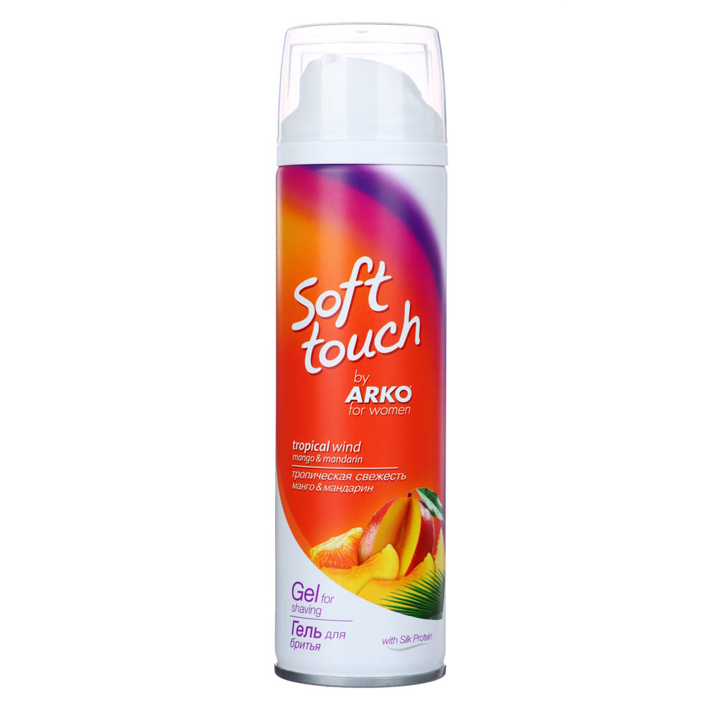 Гель для бритья женский ARKO Soft touch "Тропическая свежесть", 200 мл - #1