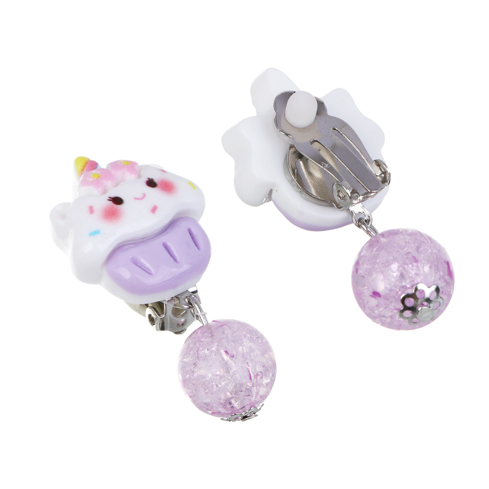 Набор детской бижутерии BY Русские супергерои: браслет, кольцо, клипсы, заколка, 3 дизайна - #15