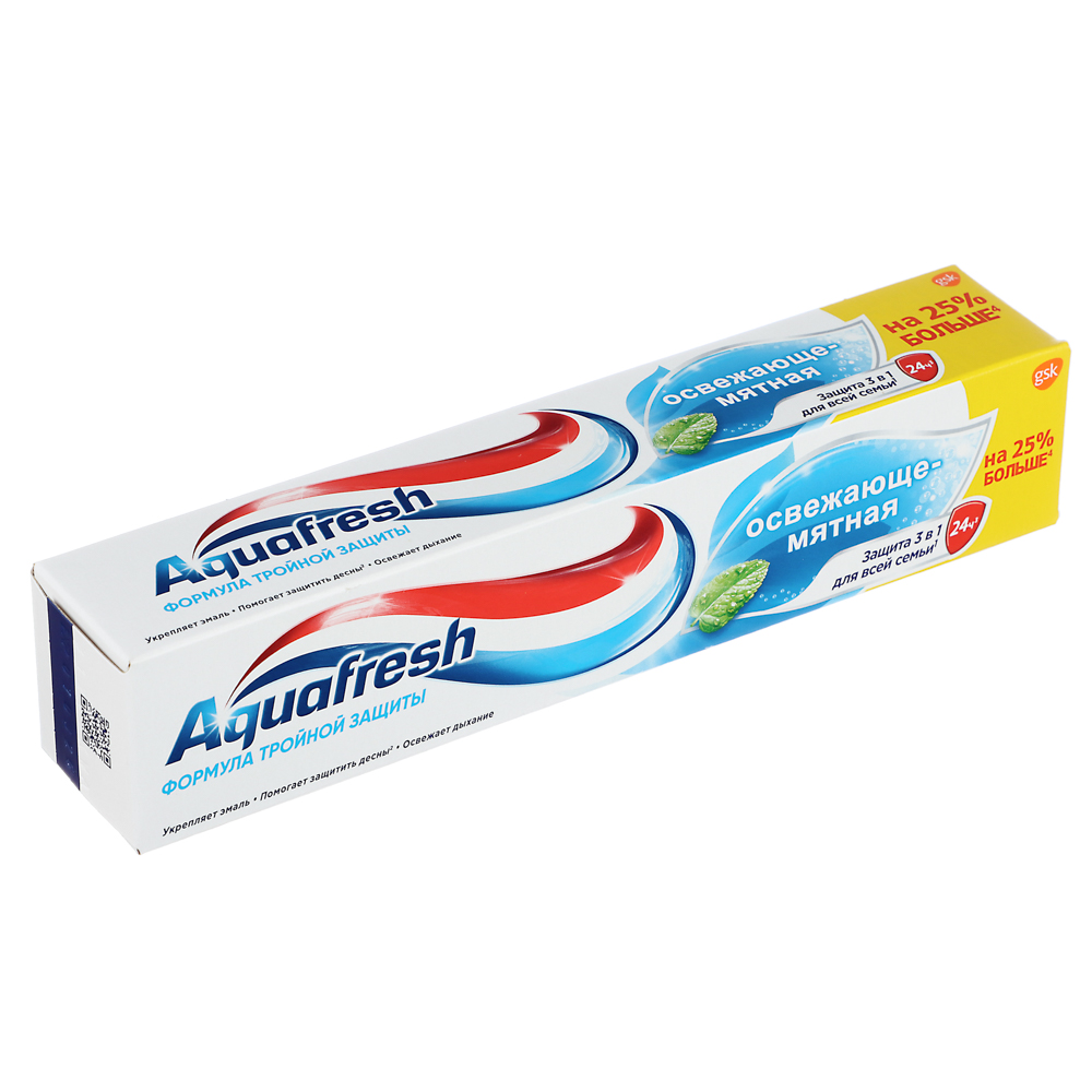 Зубная паста Aquafresh освежающе-мятная, 125 мл - #4