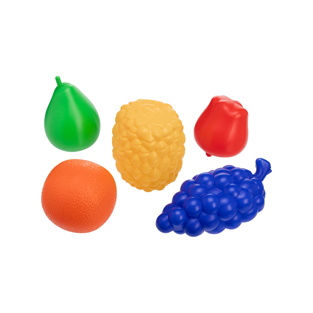 BY Kids Набор игровой "Фрукты, овощи" в сумке, 15 предметов, пластик, текстиль, 33х38х9см МТ2204 - #7