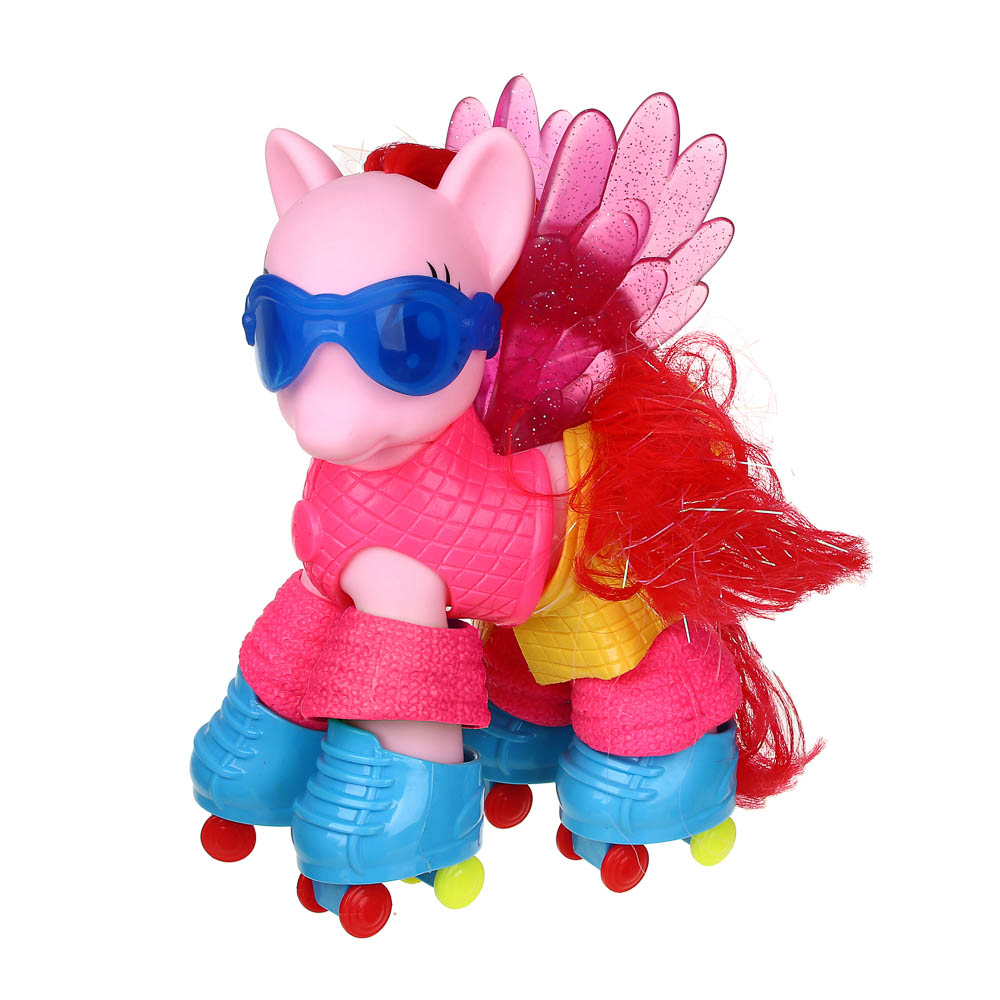 ИГРОЛЕНД Костюмированная вечеринка Пони-клуб, 19 предметов, ABS, PVC, 28х25х11,6 см - #5