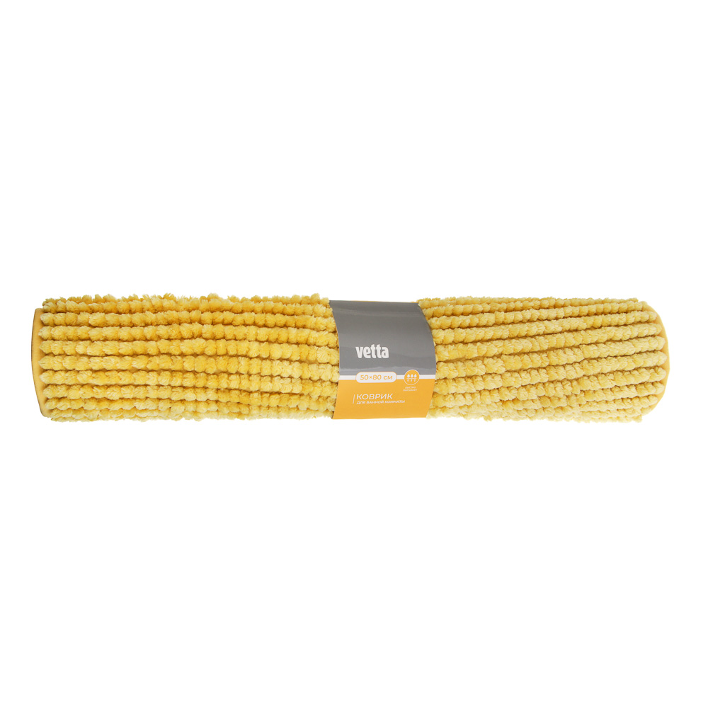 Коврик для ванной комнаты тм VETTA Орра, синель 1000г/см, 50*80 см - #7
