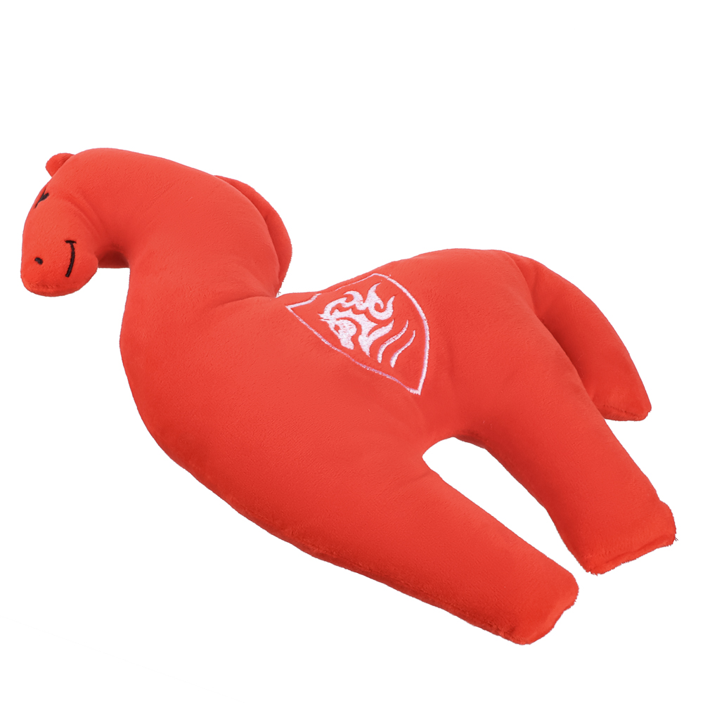 Лошадка вельбоа, 38 см, Вельбоа+ПЭ+вышивка - #3