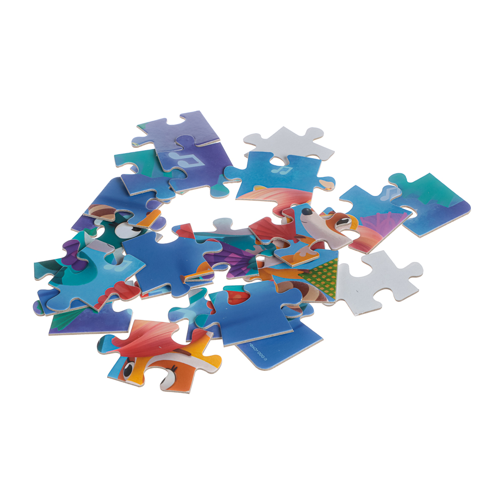 Енотки.Пазл.25Эл. Танец с веерами, 15x4x15см - #5