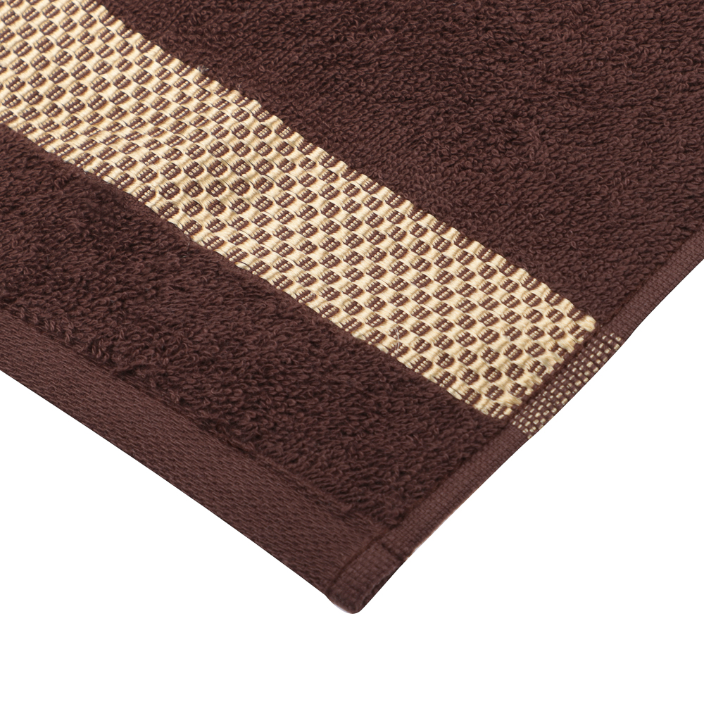 PROVANCE Кантри Полотенце махровое, 30х50см, 100% хлопок, 450гр/м, коричневый - #4