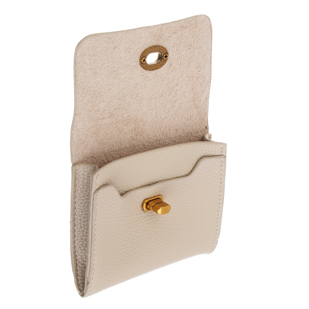 ЮL Кошелек на метал.застежке, 2 отделения ПУ, 10,8х8,8x3 см, 4 цвета - #3