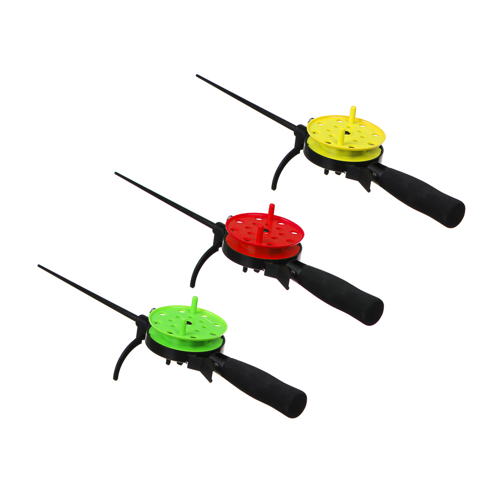 Удочка зимняя тм AZOR FISHING, пластик, длина 36см, d7,5см, 3 цвета - #1