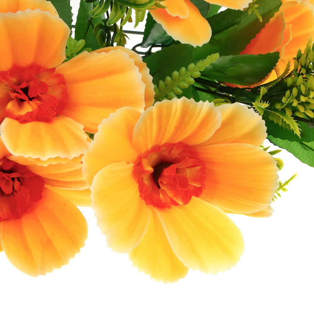 LADECOR Букет искусственных цветов, 4 цвета, 42-46 см - #4