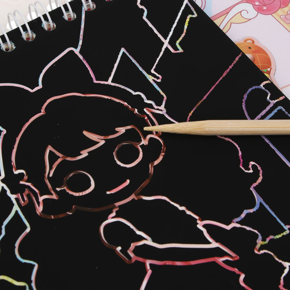 Набор для творчества с наклейками, гравюрой, магнитным пазлом, 23,5х24,5см, картон, бумага, микс, 3+ - #5