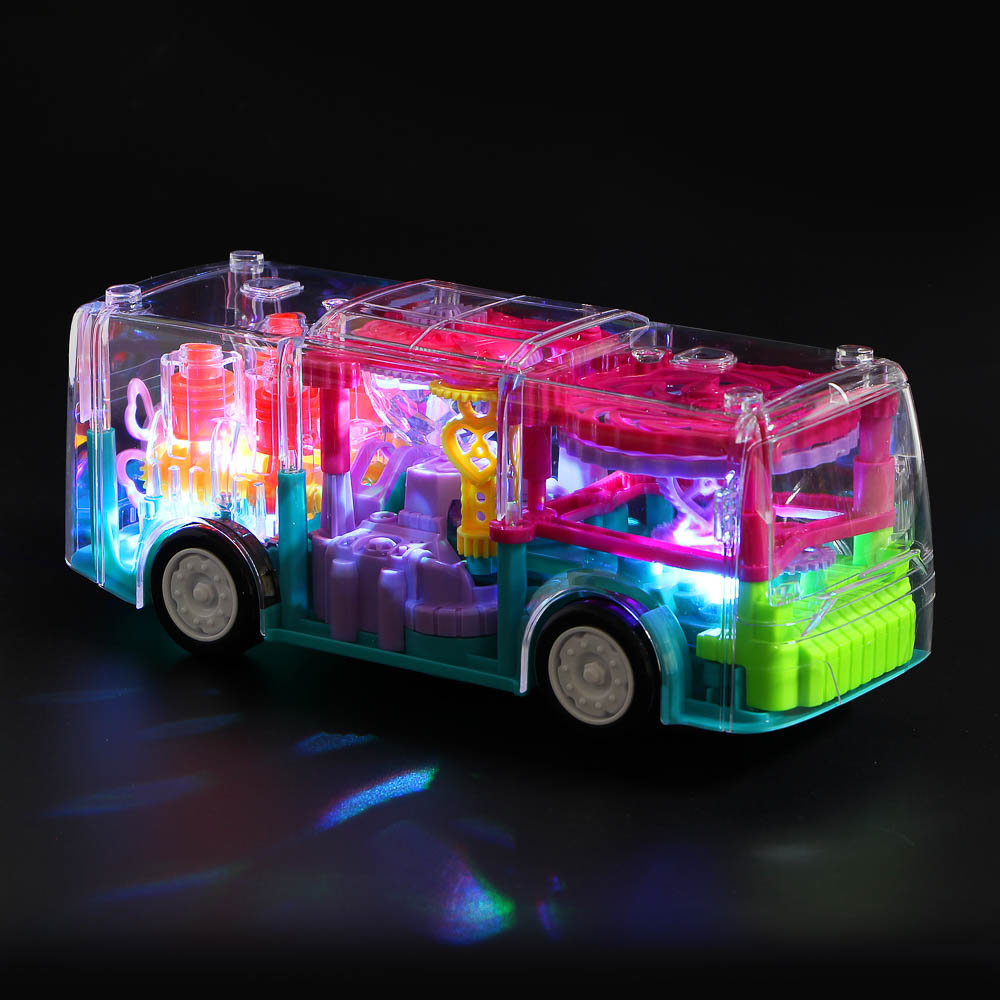 Автобус интерактивный с шестерёнками ИгроЛенд  - #5