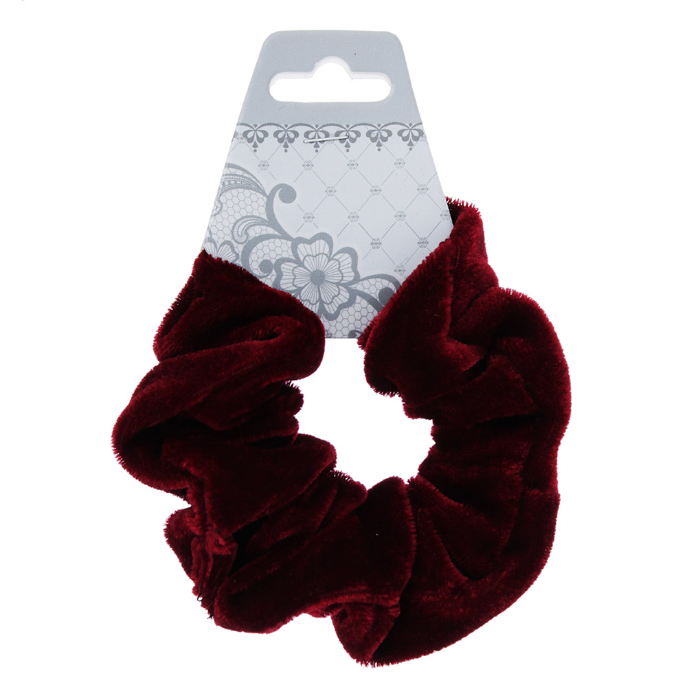 Резинка для волос бархат BERIOTTI, d.6 см, 6 цветов - #6