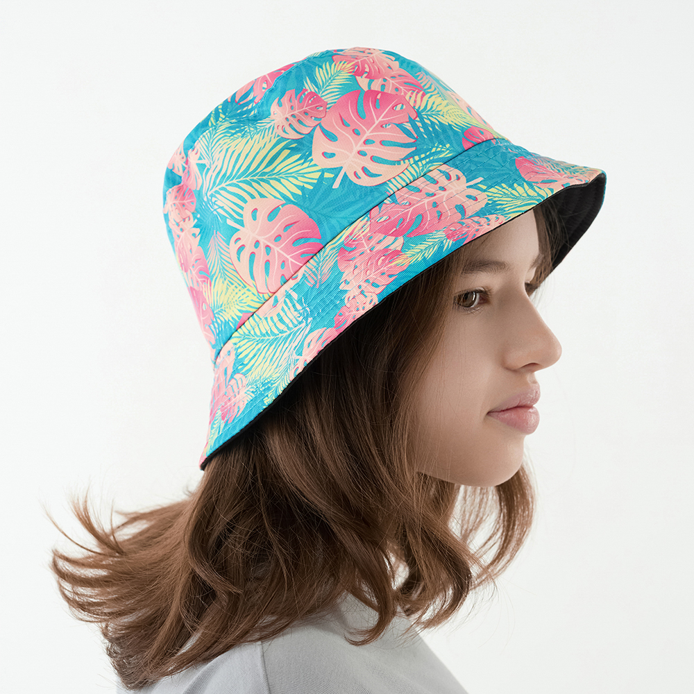 GALANTE Панама подростковая, р.56, 100% полиэстер, листья, ВЛ25-07 - #6