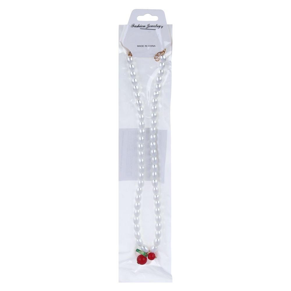 Ожерелье с кулоном, бижутерия, пластик, сплав, БЖ-10 - #5