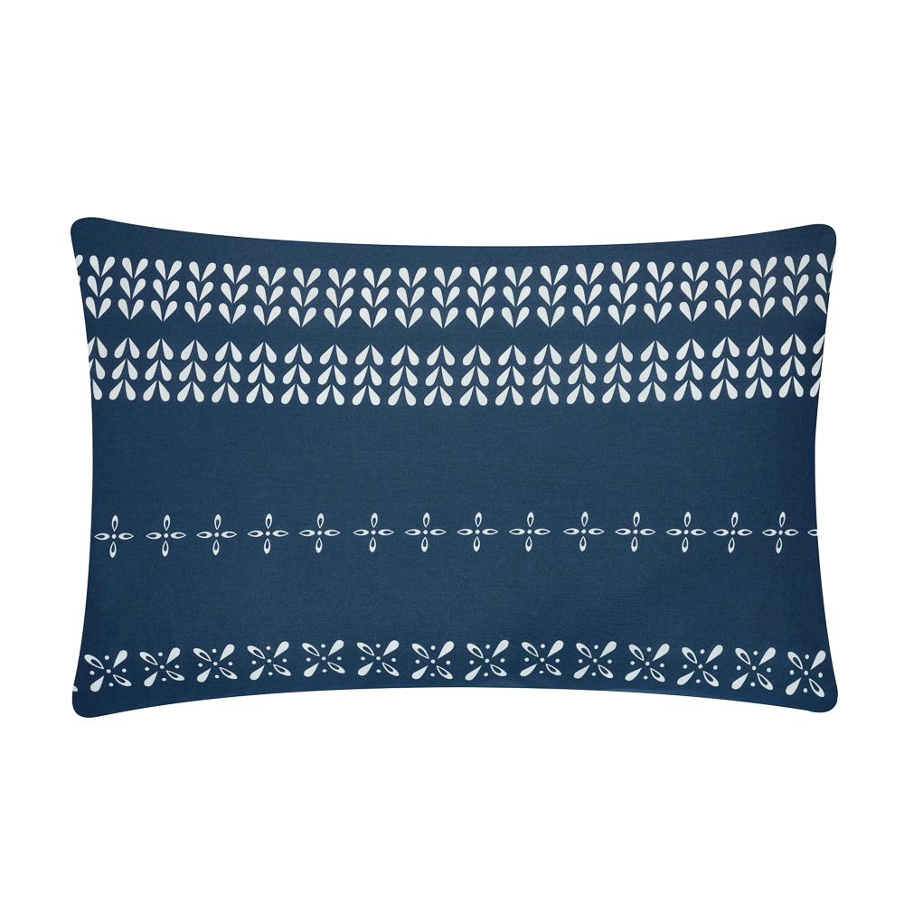 PROVANCE Нэви Комплект постельного белья 1,5 (4 предмета), поплин, 100% хлопок, синий - #4