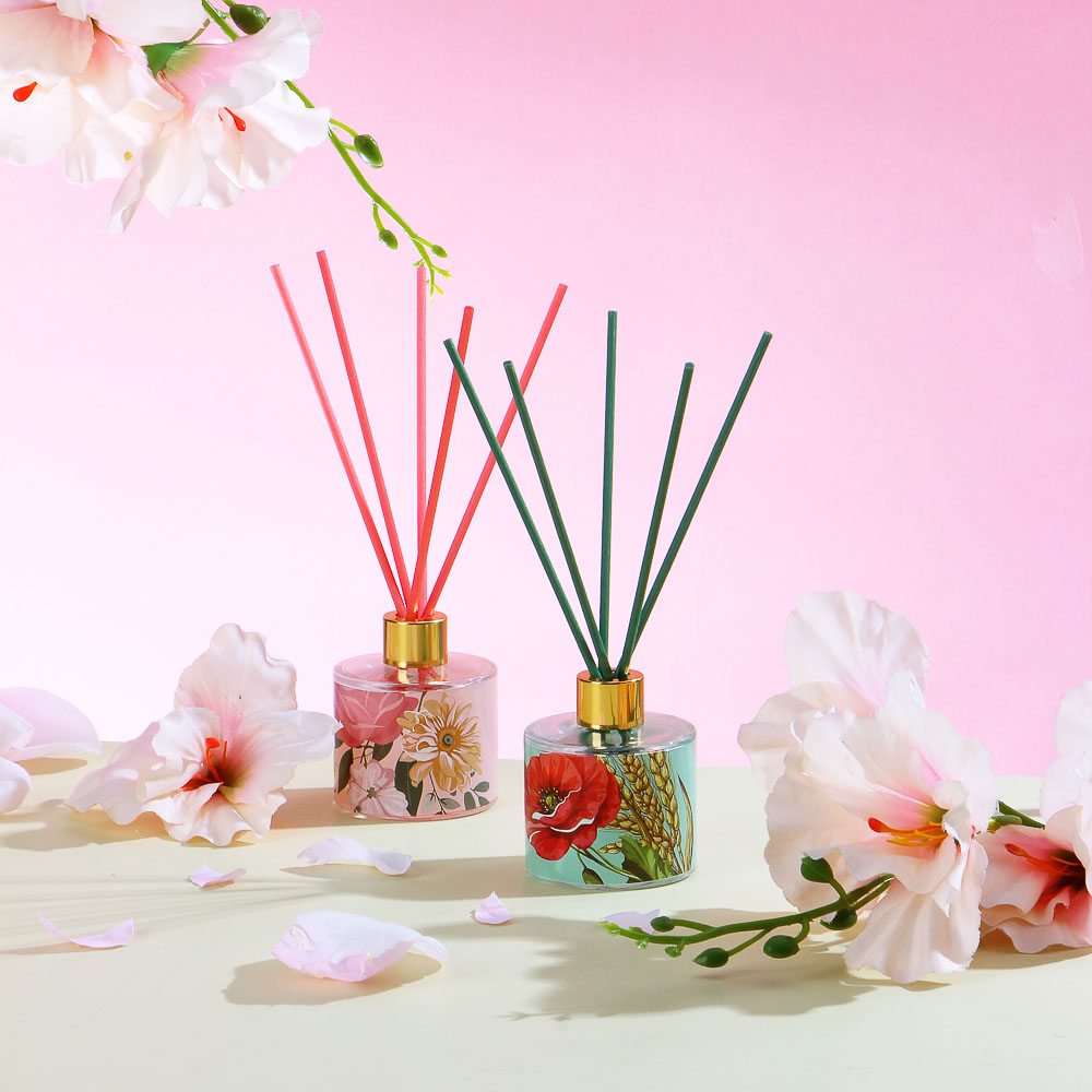 Аромадиффузор, 50 мл, ароматы : красная роза, мак и ячмень  дизайн Галыгин - #4