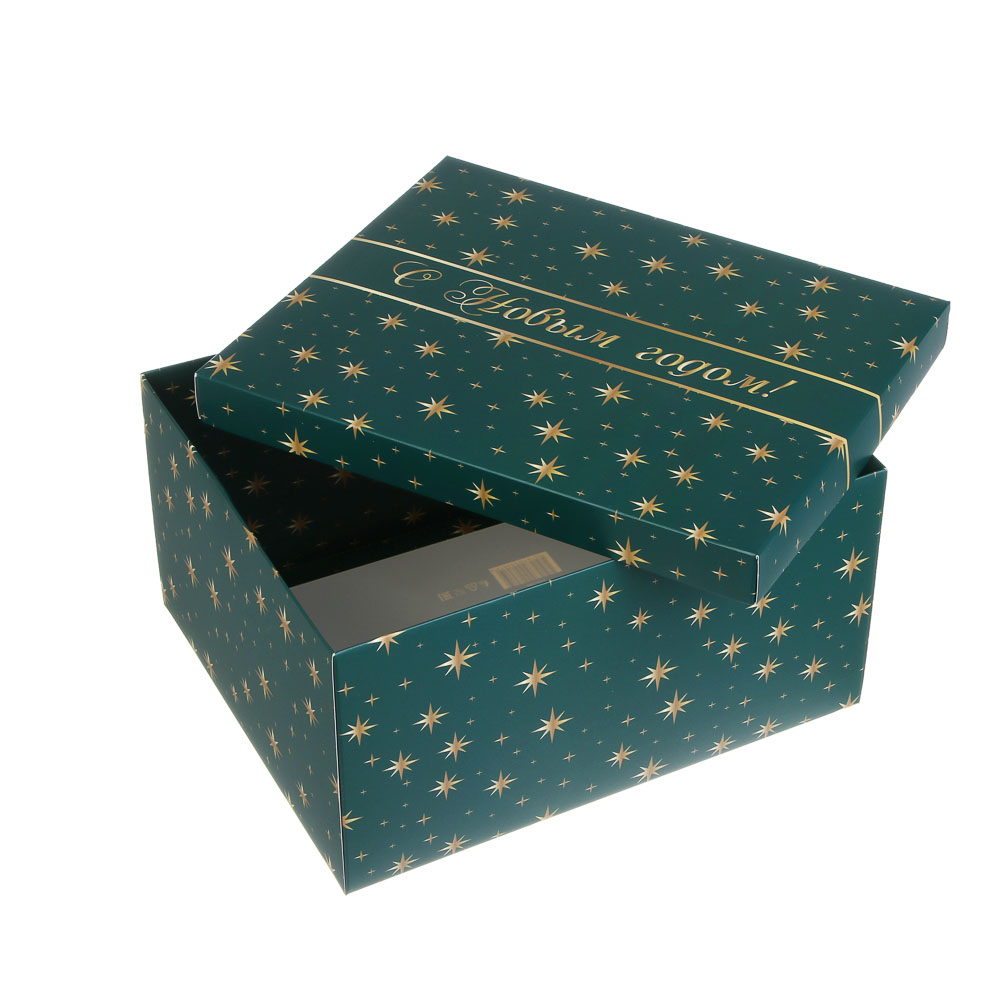 Коробка складная, 31,2x25,6x16,1 см, бумага, 5 дизайнов - #6