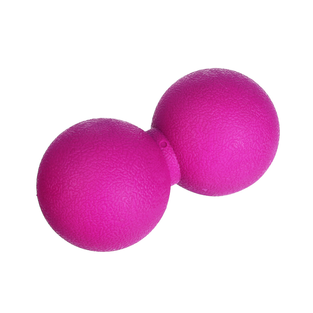 Мяч массажный SilaPro, сдвоенный, 12х6 см, TPR - #2