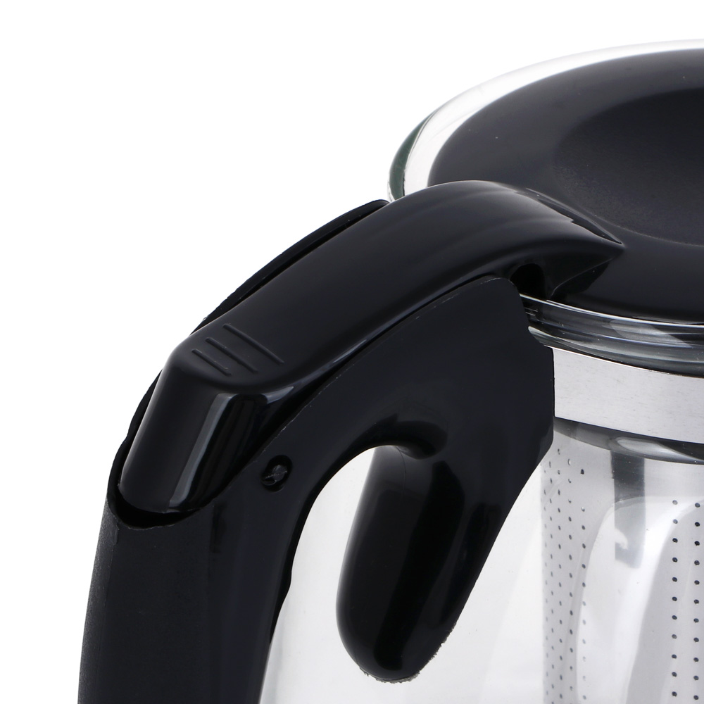 VETTA Чайник заварочный 1100мл, ситечко из нерж.стали, стекло, полипропилен - #6