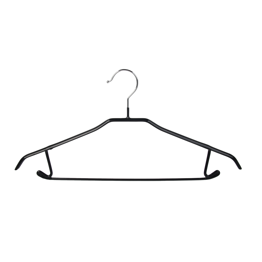 VETTA Вешалка металл с ПВХ покрытием 45см, цвет черный, TCH-202 - #1