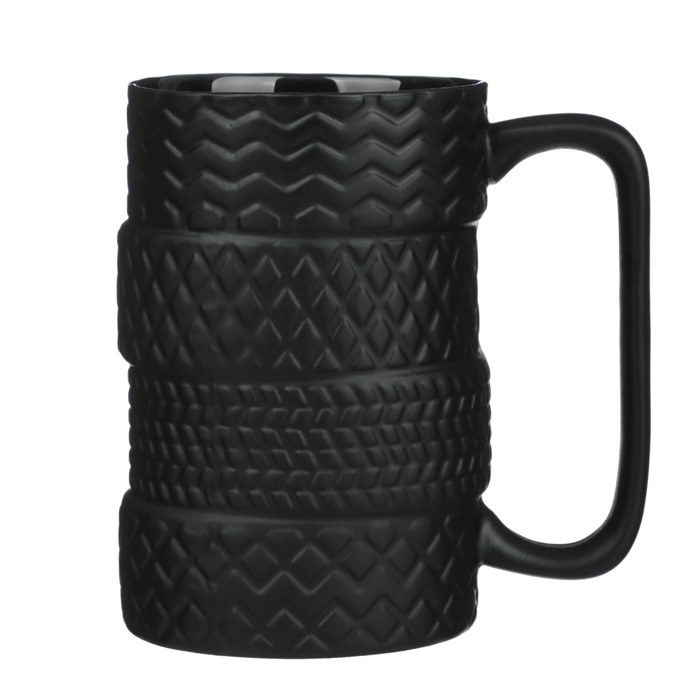 Кружка 380мл, тм MILLIMI Шины, фарфор - #1