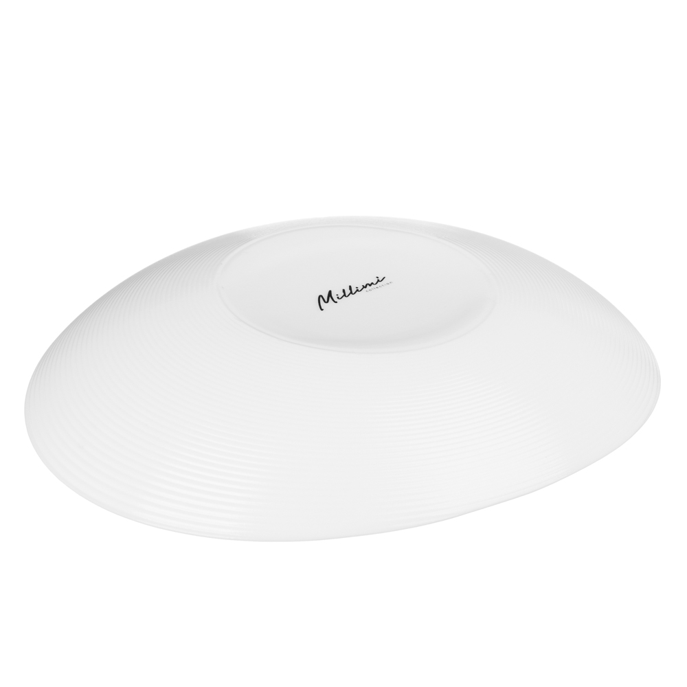 MILLIMI Аура Тарелка суповая 23см, 560мл, опаловое стекло - #6