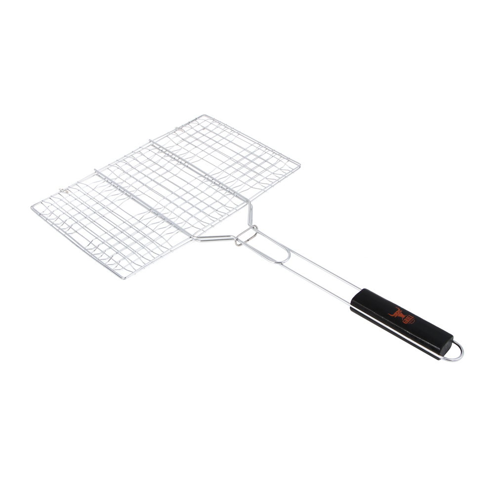 Решетка-гриль хром. тм GRILLBOOM, 21х35х2см - #1