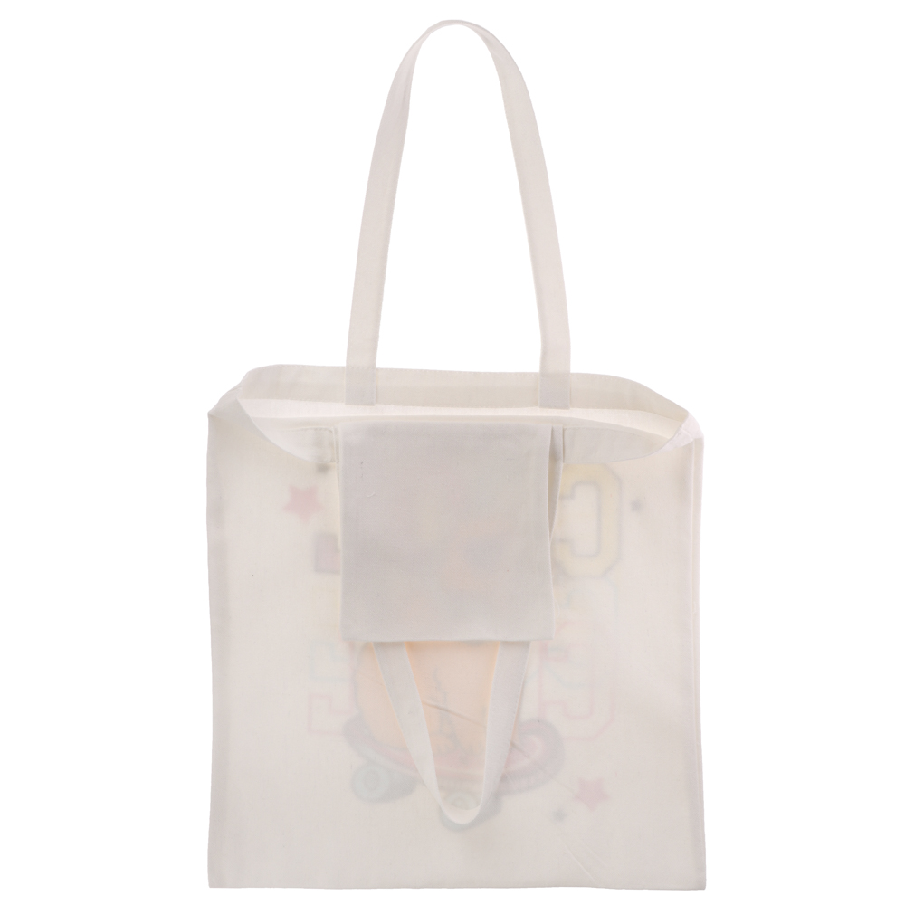 Сумка-шоппер, "Панды/Капибары", 38x42см, длина ручек 58 см, внутр. карман, полиэстер, 6 дизайнов - #9