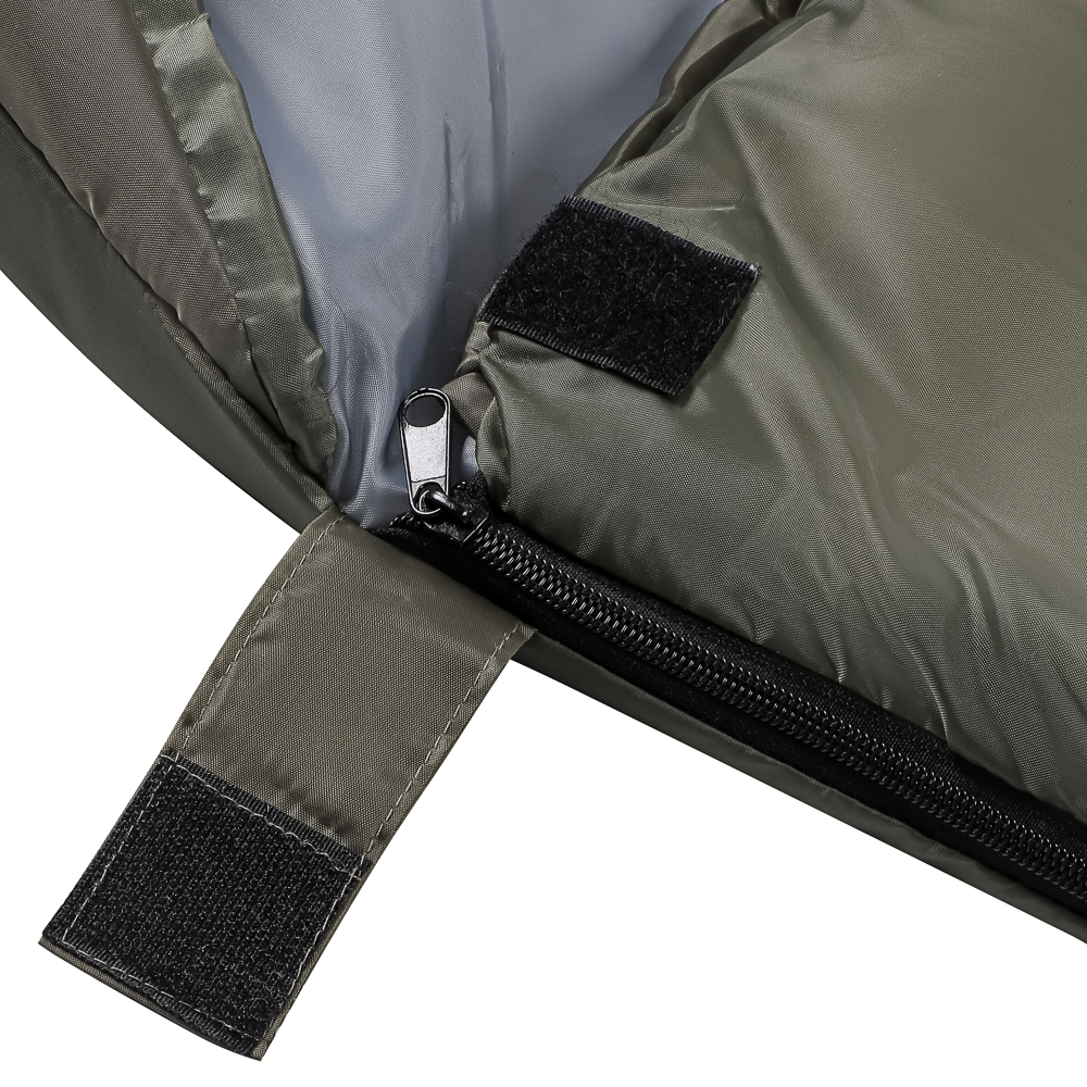 Спальник с капюшоном Экстрим тм РУССО ТУРИСТО, 210х75см, полиэстер 170T, 1300гр., 350г/м2, -10С - #10