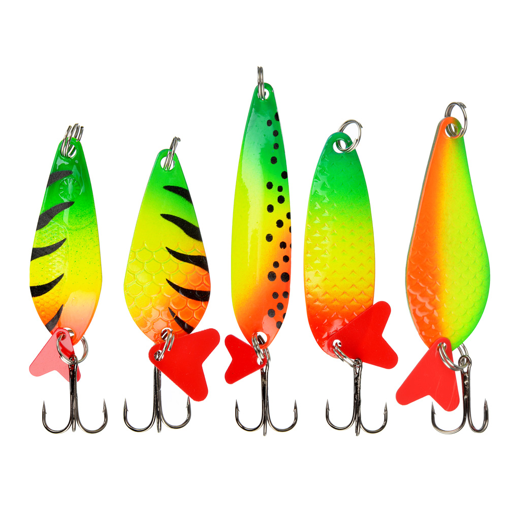 Блесна колеблющаяся AZOR FISHING Щука, разноцветная - #1
