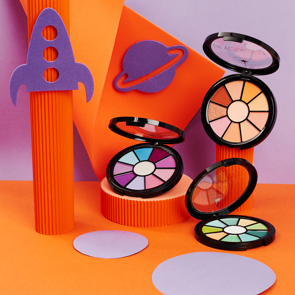 BY ЮНИLOOK Тени для век 10-цветные, 10 гр, 3 тона - #16