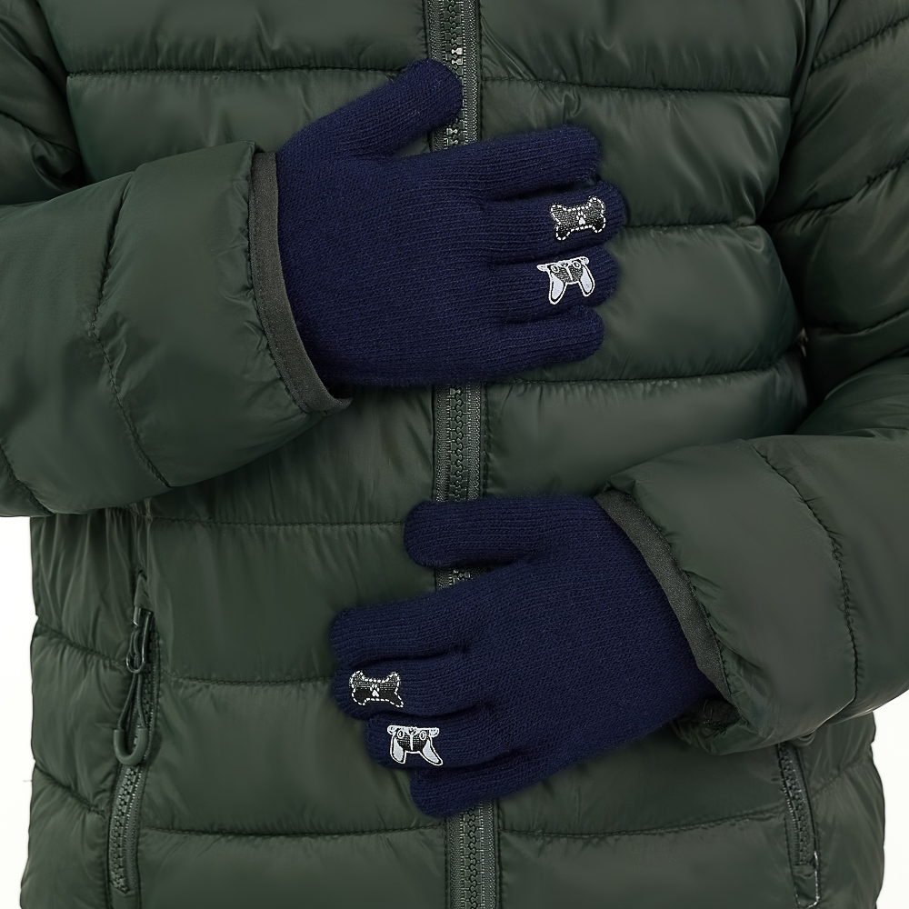 GALANTE Перчатки детские с термоаппликацией, р. 14, 2 дизайна, 5 цветов, СЗПВ24-22 - #8