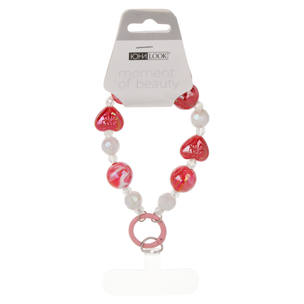 ЮНИLOOK Подвеска-брелок на сумку, 12-14 см, акрил, пластик, 3 дизайна - #5