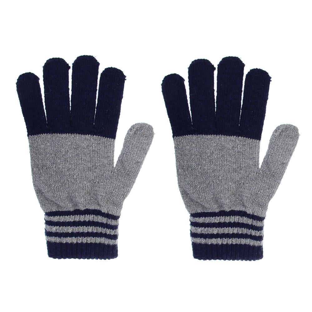 GALANTE Перчатки мужские, р.22-24, 100% полиэстер, разноцветные, ОЗ25-25 - #3