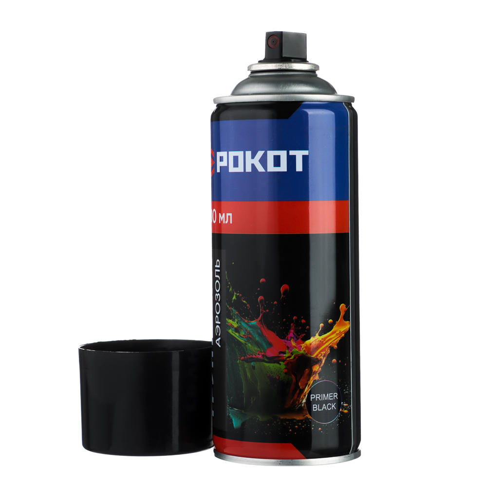 РОКОТ Грунтовка аэрозоль 400мл, черная - #2