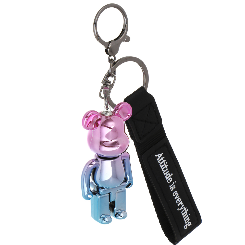 Подвеска брелок с шармом тм ЮL, пластик, полиэстер, металл, 6,5 см, 6 цветов, #5 - #3