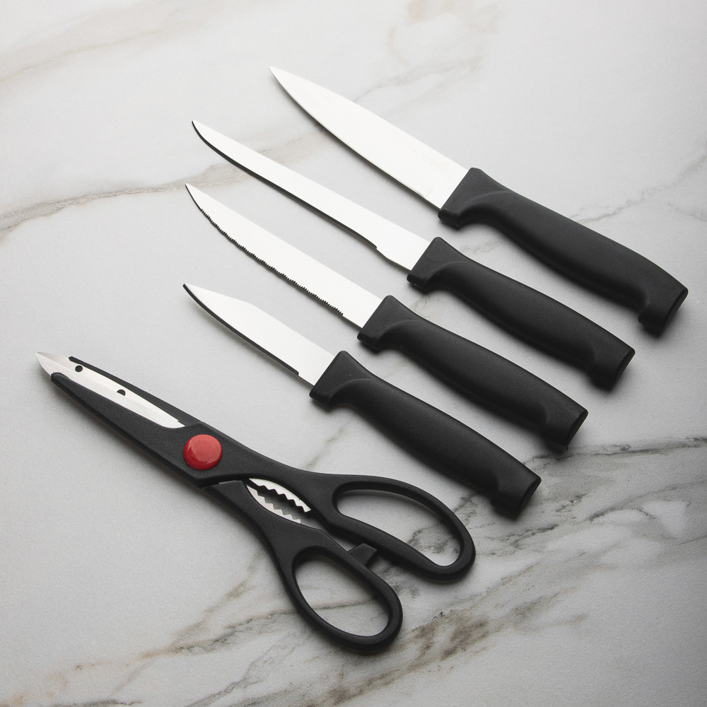 Набор ножей на подставке, 5 предметов - #6