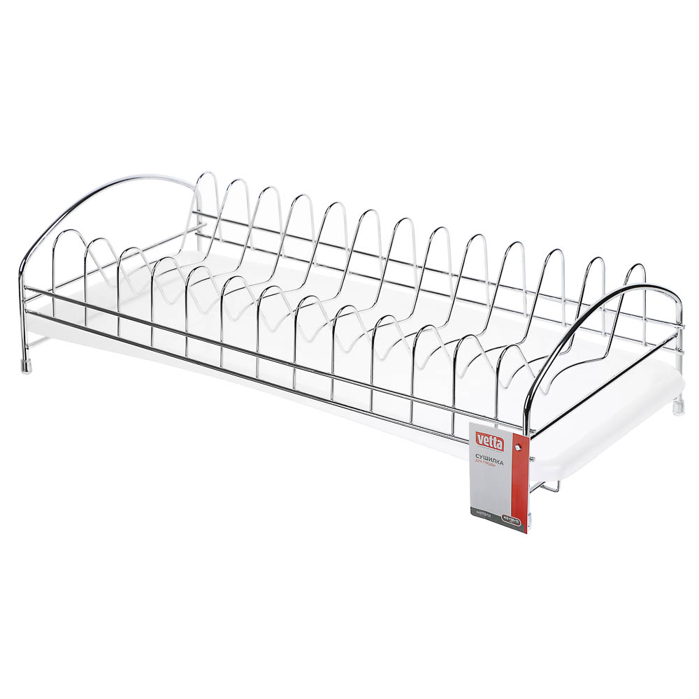 Сушилка для посуды тм VETTA, 40х18х11см, металл, пластик, 3 цвета - #4