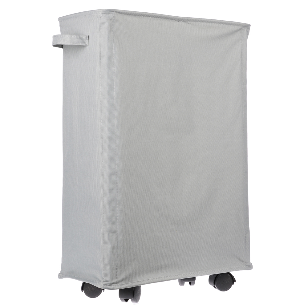 Корзина для белья на колесиках тм VETTA, оксфорд 600D, 58х39х18,5 см, объем 42 л - #1