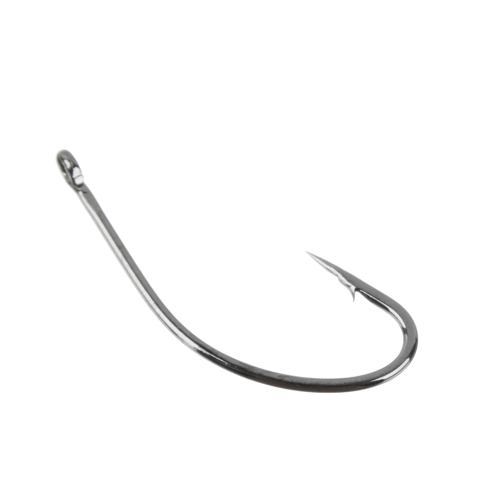 Набор крючков AZOR FISHING уклейка, высокоуглеродистая сталь, черный никель, 10 шт - #5