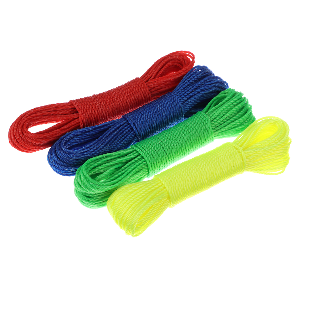 Веревка тм VETTA, капроновая, 20м x 3мм, 5 цветов - #1