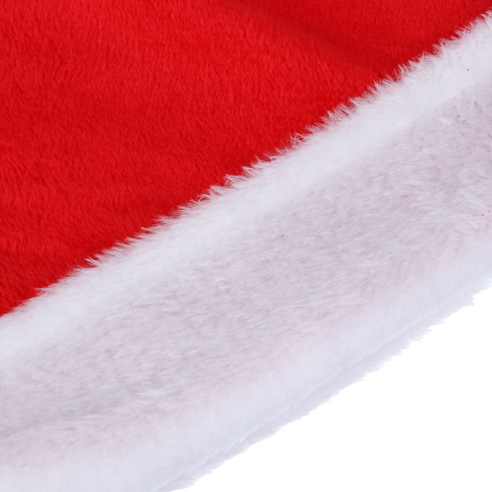 СНОУ БУМ Колпак новогодний, 28х41см, полиэстер, красный - #3