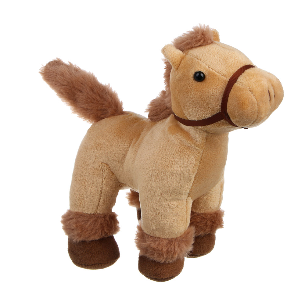 СНОУ БУМ Мягкий сувенир Лошадка 8x16x19 см, полиэстер - #2