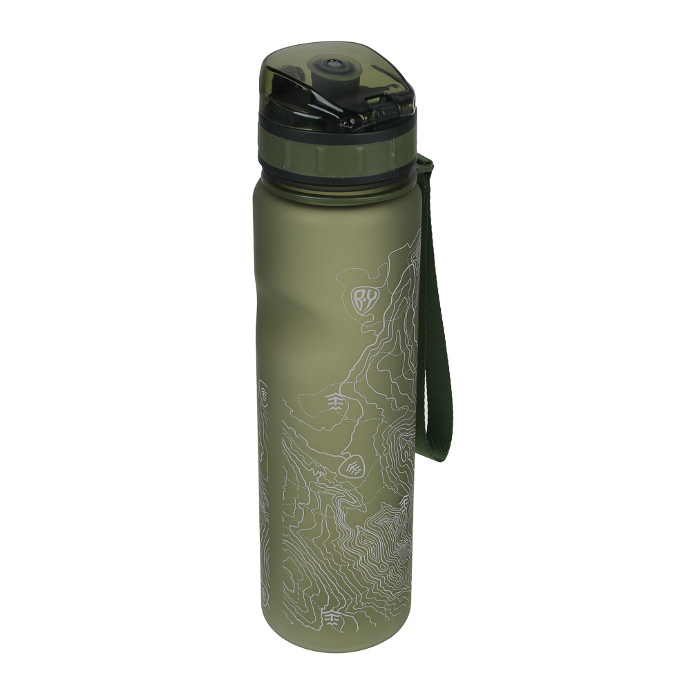BY Бутылка спортивная для воды с поильником 29x7,5см, 1000мл, PC, 4 дизайна - #5