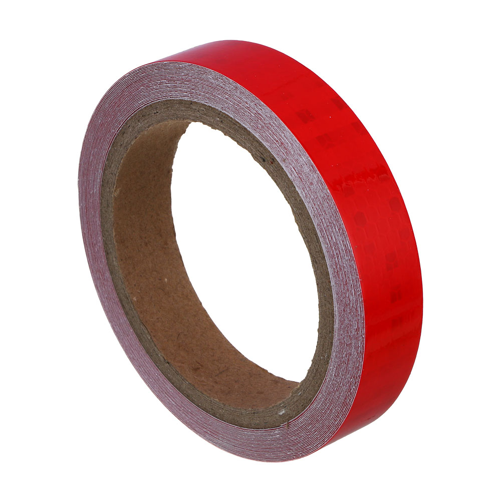 РОКОТ Лента светоотражающая 2см x 8м, красная - #2