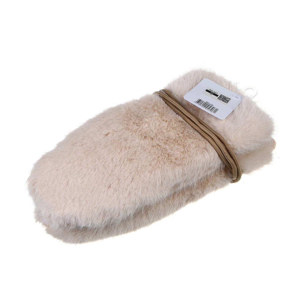 GALANTE Рукавицы женские из экомеха на веревке, р.18-20, 100% полиэстер, цвета в ас-те, ОЗ25-15 - #7