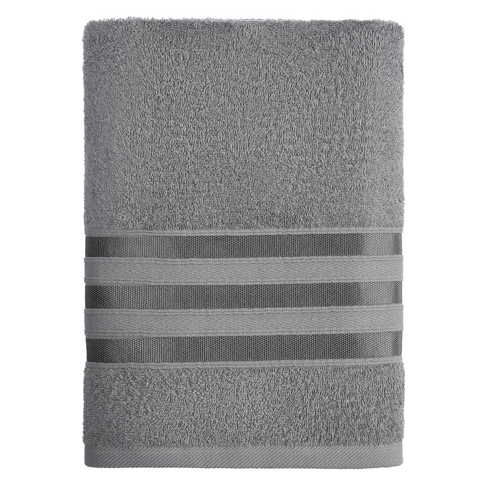 PROVANCE Фрэя Полотенце махровое, 100% хлопок, 70х130см, 360гр/м, серый - #8