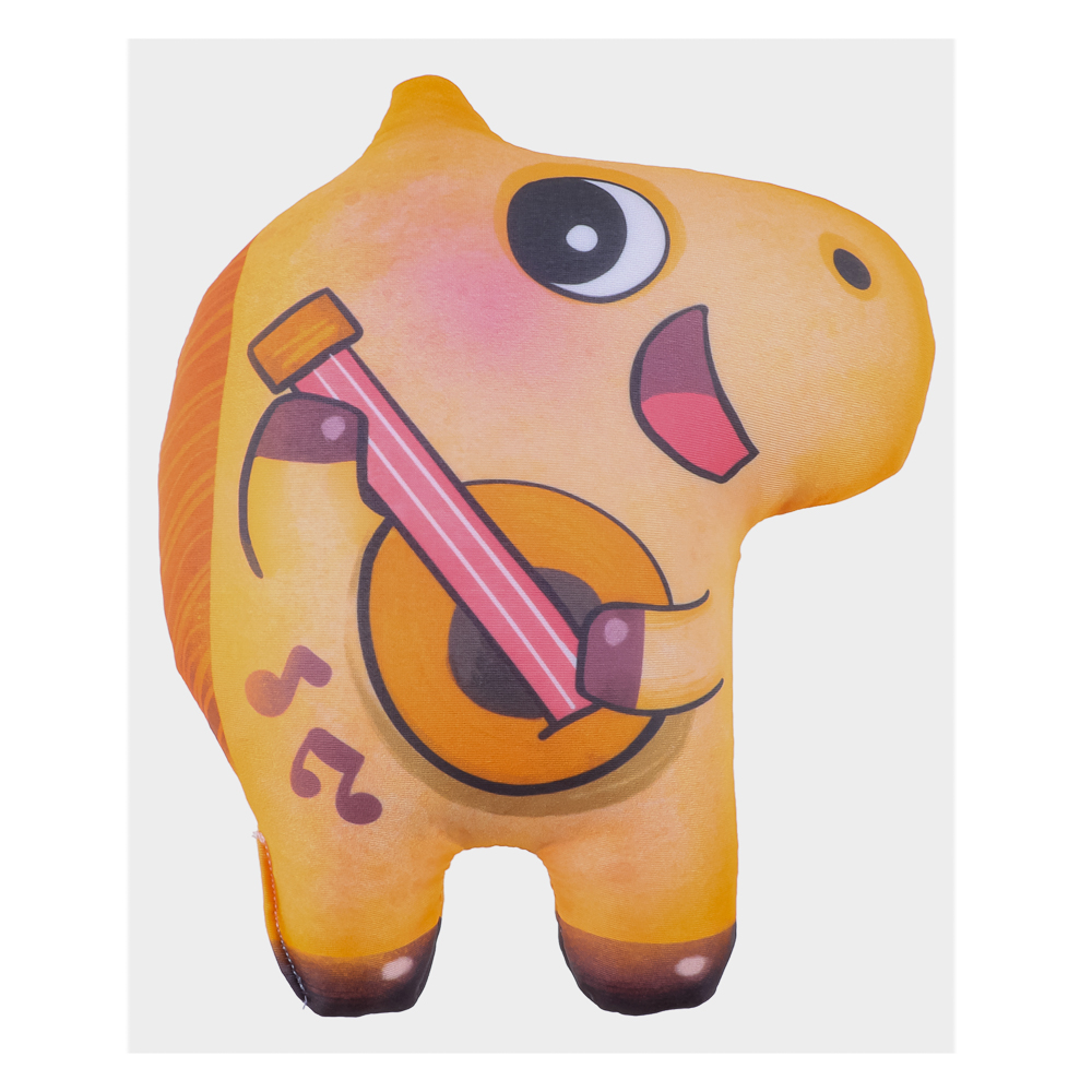 Конь с короткими лапками антистресс, 26 см, бифлекс+шарики - #12